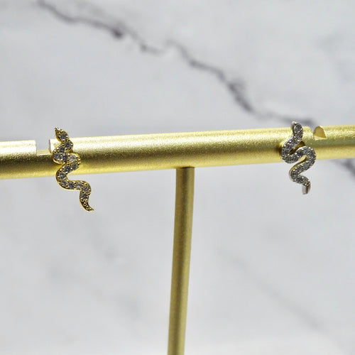 Piercing Acero Inoxidable Serpiente Brillosa