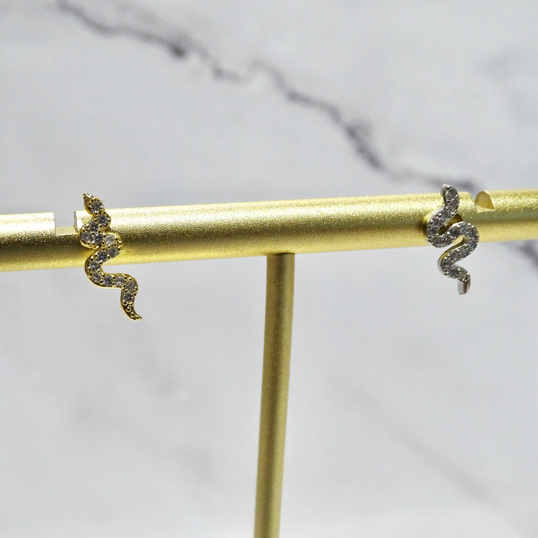 Piercing Acero Inoxidable Serpiente Brillosa