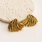 Aretes Acero Inoxidables Falda