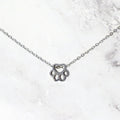 Collar Acero Inoxidable Huella