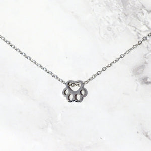 Collar Acero Inoxidable Huella