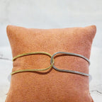 Pulsera Acero Inoxidable Cadena Entrelazada