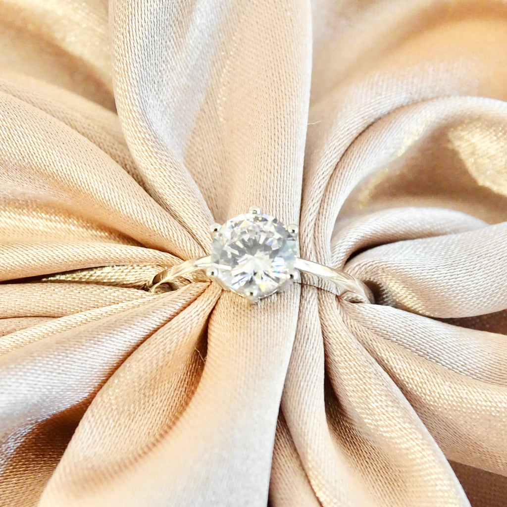 Anillo Plata 925 Solitario