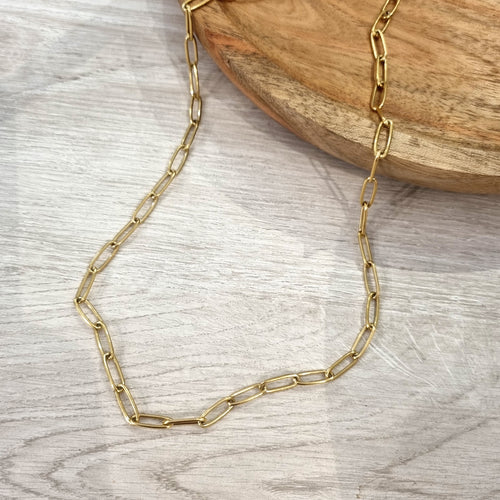 Collar Acero Inoxidable Eslabon