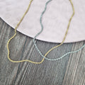 Collar Acero Inoxidable Tejida