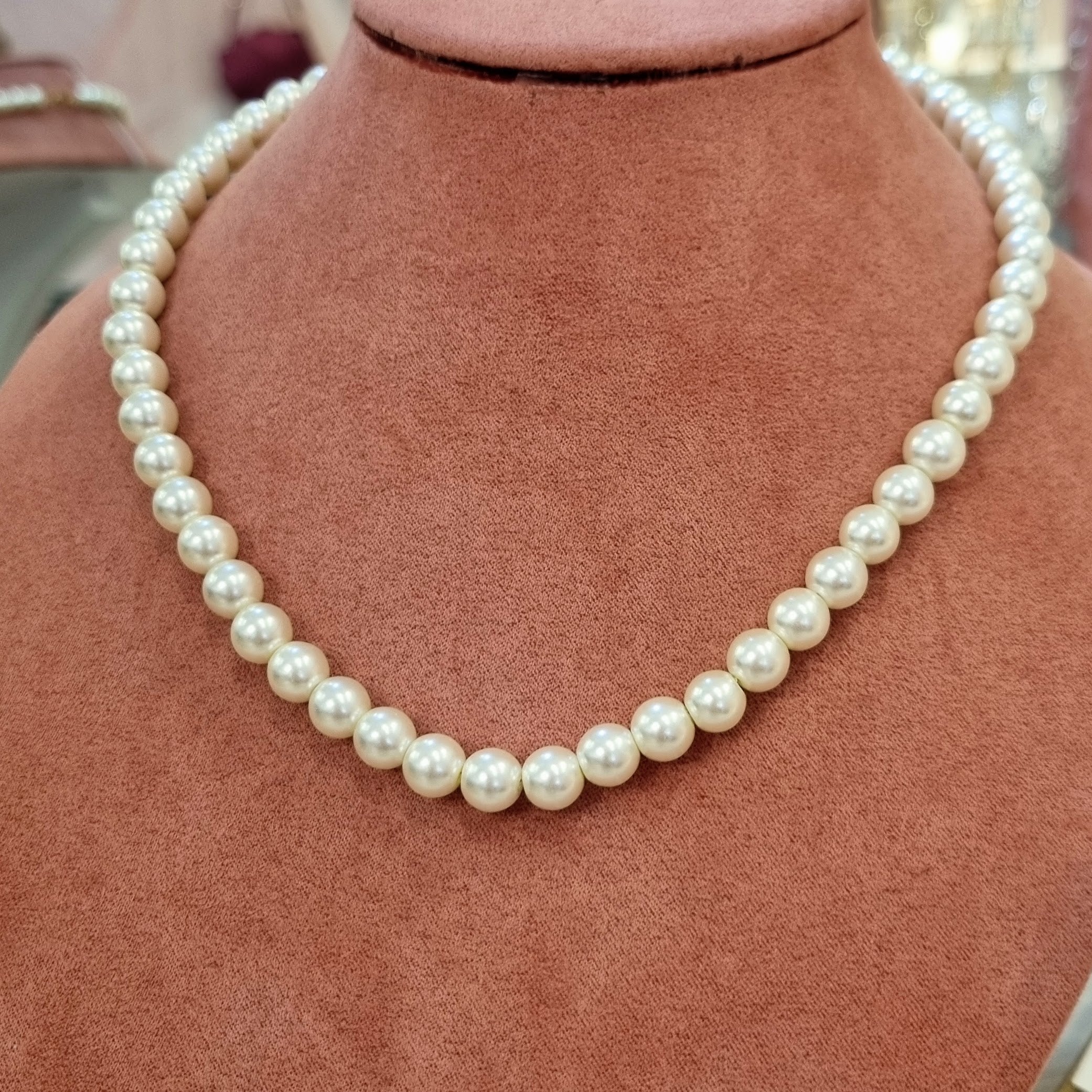 Collar Perla Cristal