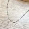 Collar Plata 925 con Bolitas