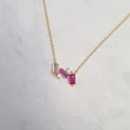 Collar Plata 925 con Chapa de Oro Rosa