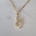 Collar Acero Inoxidable Serpiente Crist