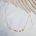 Collar Acero Inoxidable Estrellitas