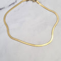 Collar Acero Inoxidable Plana Choker