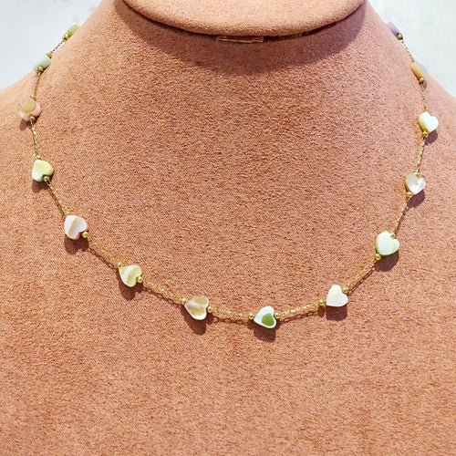 Collar Acero Inoxidable Sweet Hearts