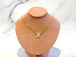 Collar Baño de Rodio San Benito