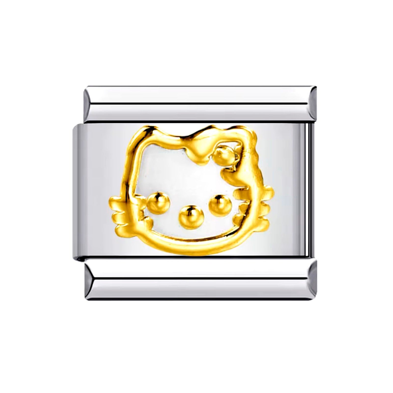 Charm Italian Kitty Dorada