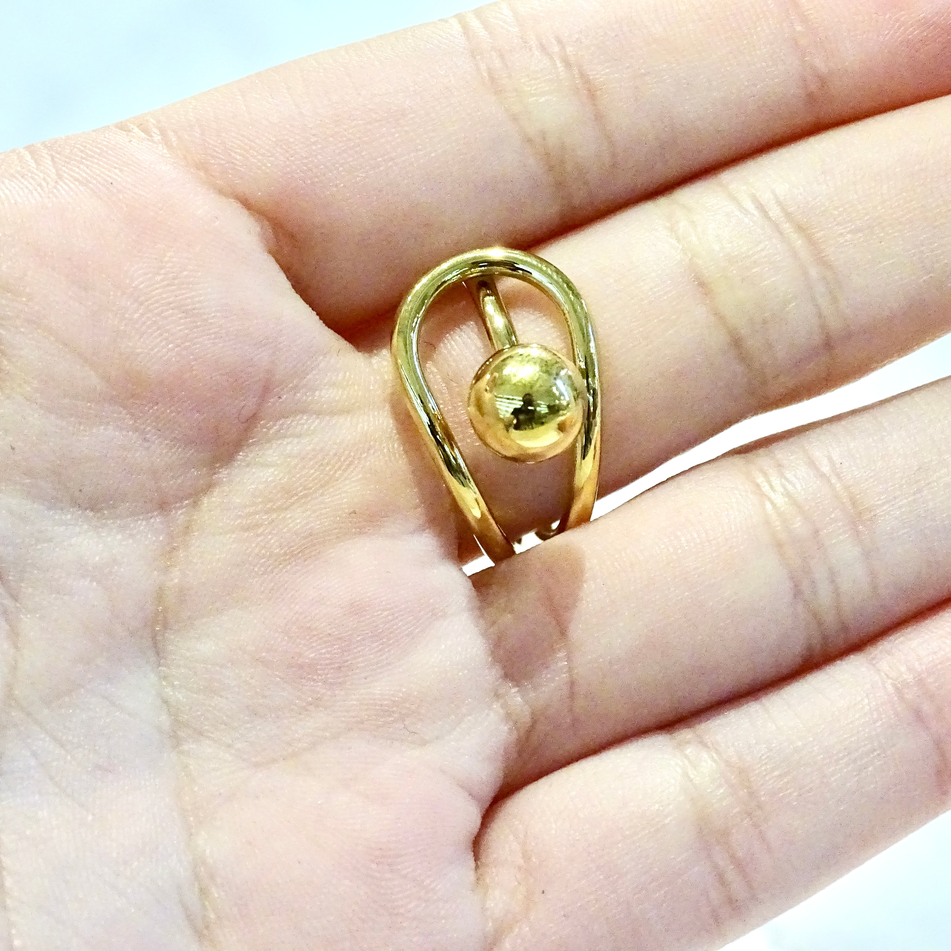 Anillo Acero Inoxidable Cinturón Chunky