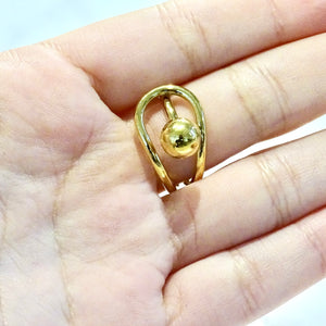 Anillo Acero Inoxidable Cinturón Chunky