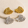 Aretes Acero Inoxidable Falda