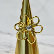Cargar imagen en el visor de la galería, Anillo Acero Inoxidable Flor Doble Color