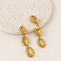 Aretes Acero Inoxidable 3 Circulos