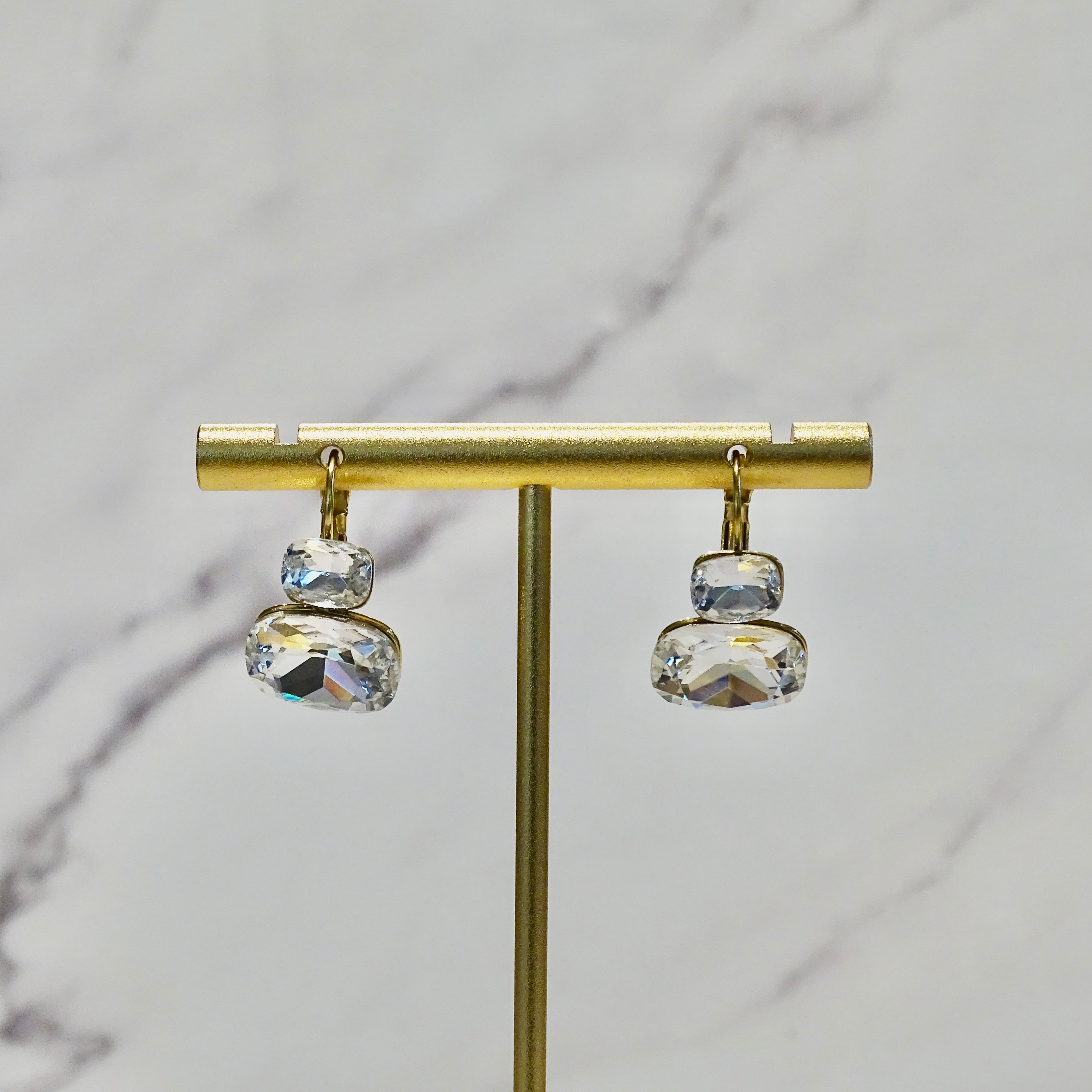 Aretes Acero Inoxidable Luz de Flor