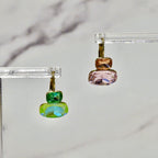 Aretes Acero Inoxidable Luz de Flor