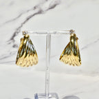 Aretes Acero Inoxidable Ala Radiante