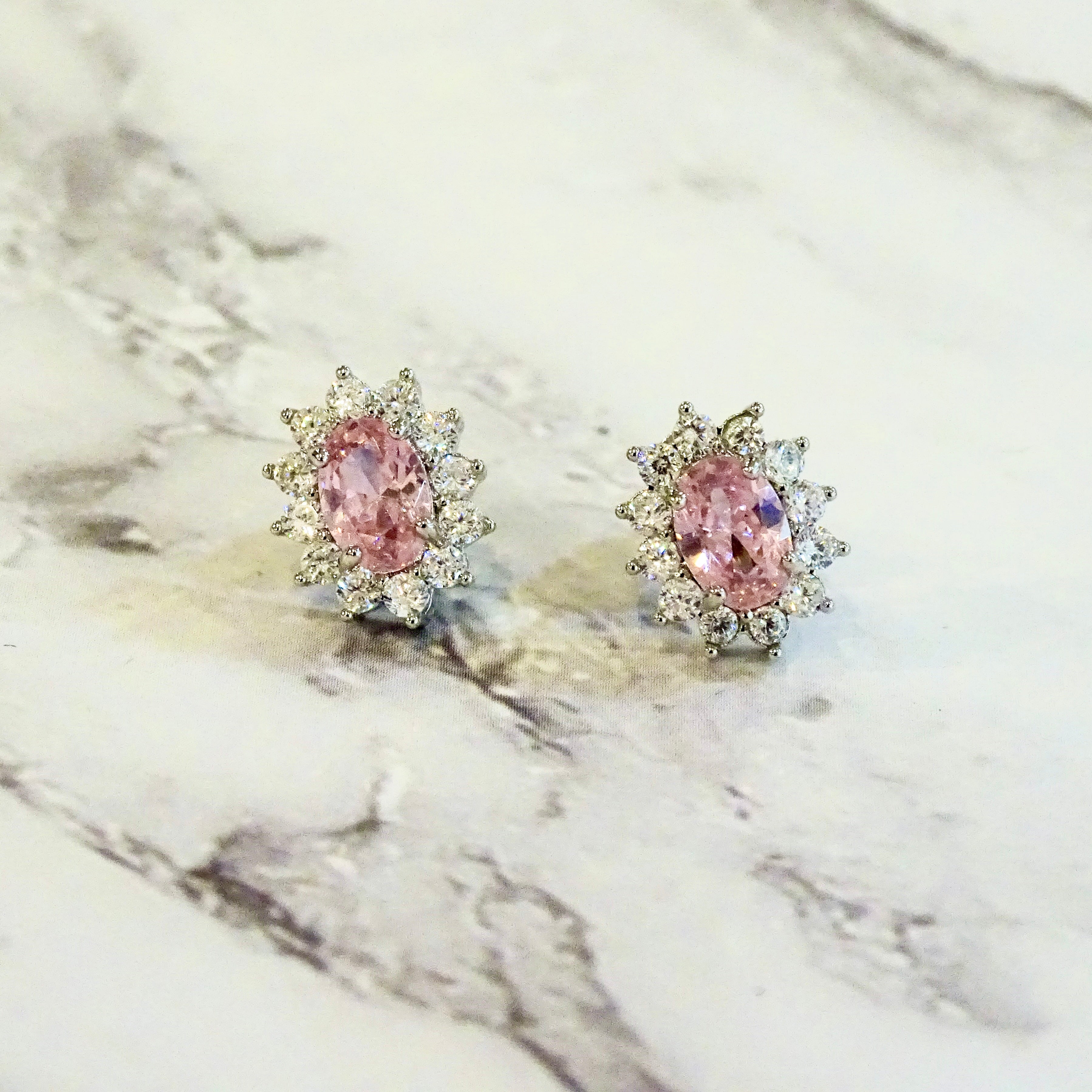 Aretes Diana Rosa