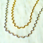 Collar Acero Inoxidable Ondas