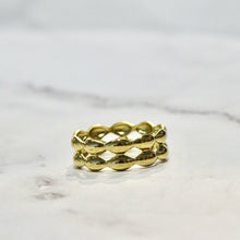 Cargar imagen en el visor de la galería, Anillo Acero Inoxidable Doble Tira