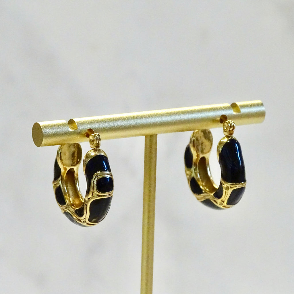 Arracada Acero Inoxidable Zafiré