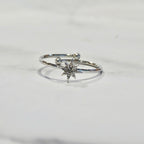 Anillo Acero Inoxidable Destello de Luz