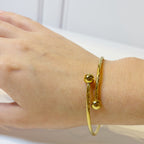 Aro Acero Inoxidable 2 Bolas