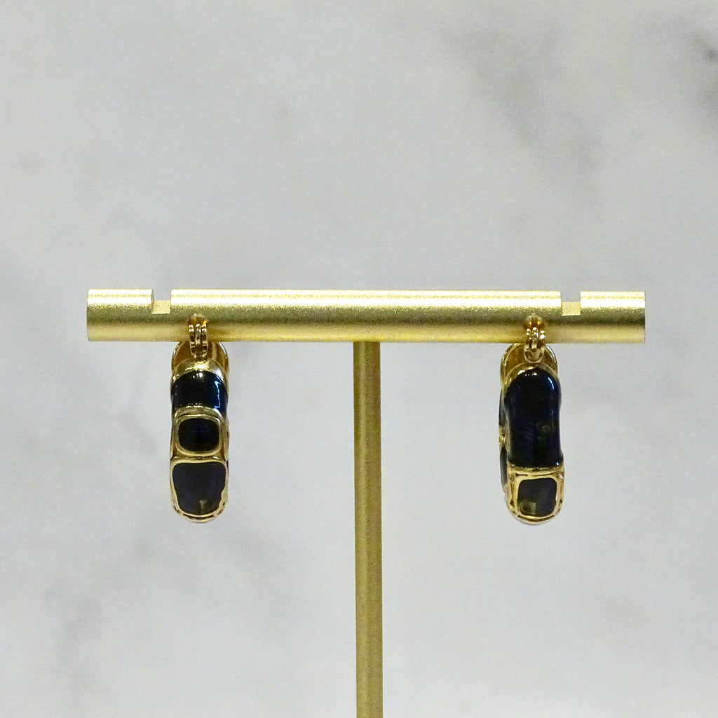 Arracada Acero Inoxidable Zafiré