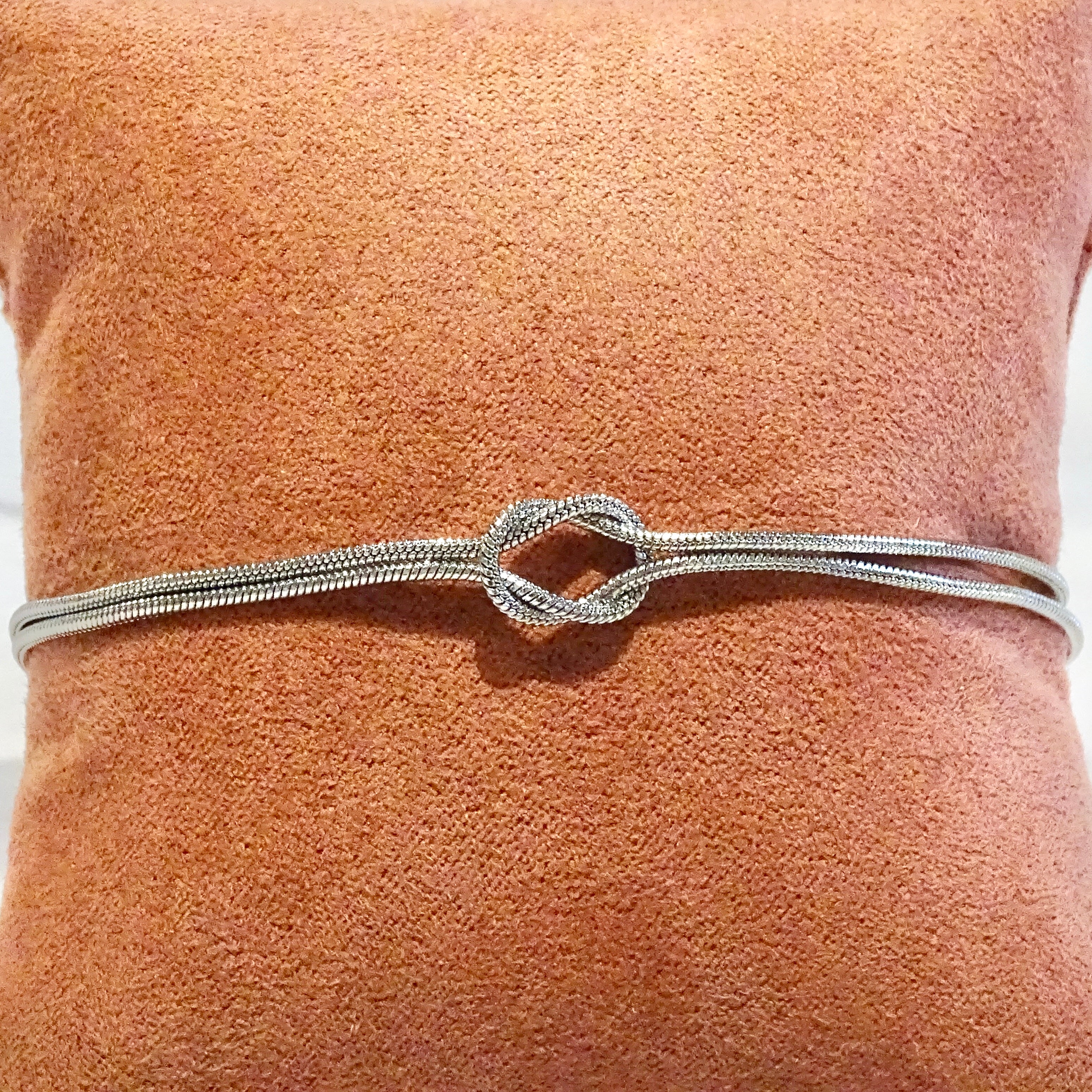 Pulsera Acero Inoxidable Nudo