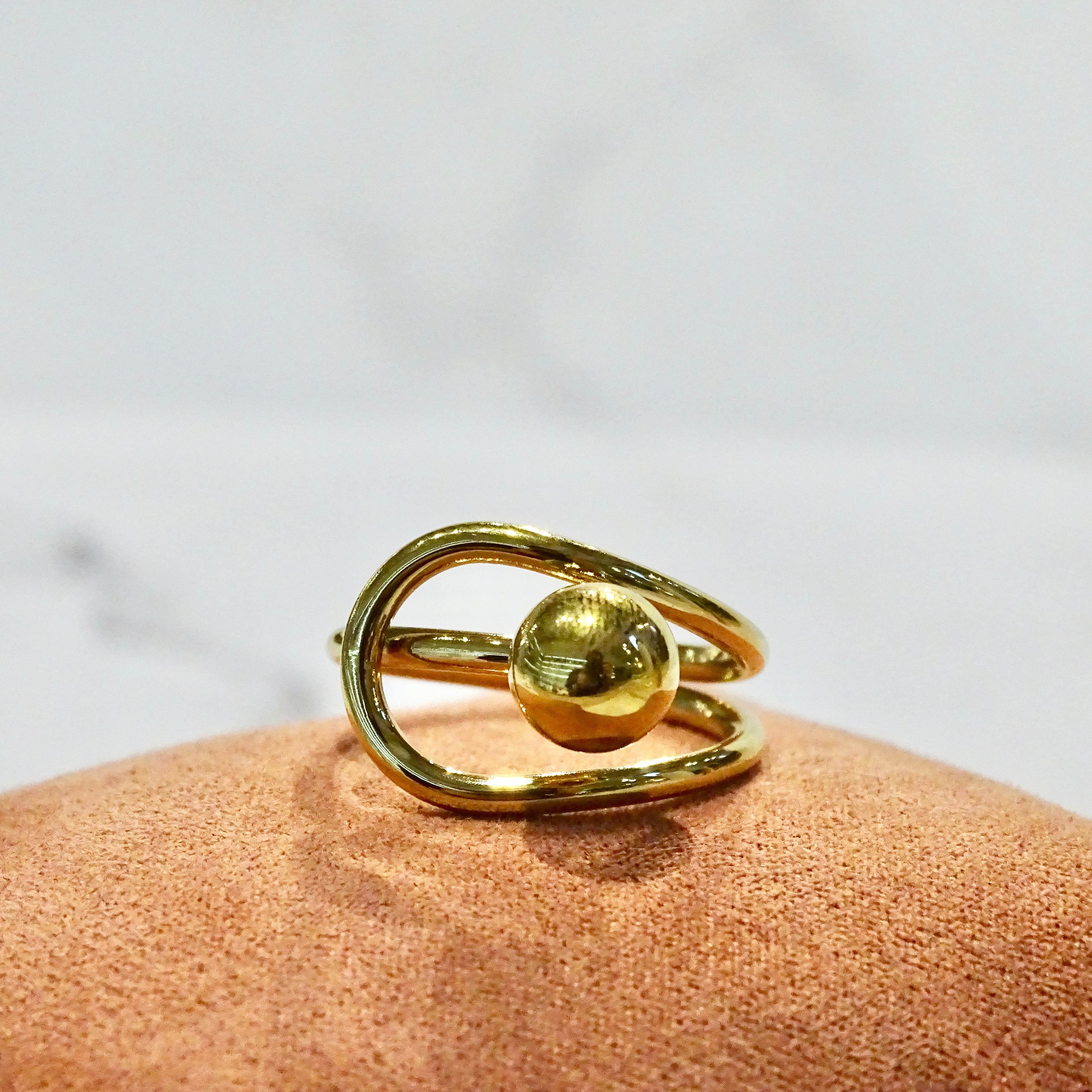 Anillo Acero Inoxidable Cinturón Chunky