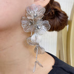 Aretes Statement Flores Fili