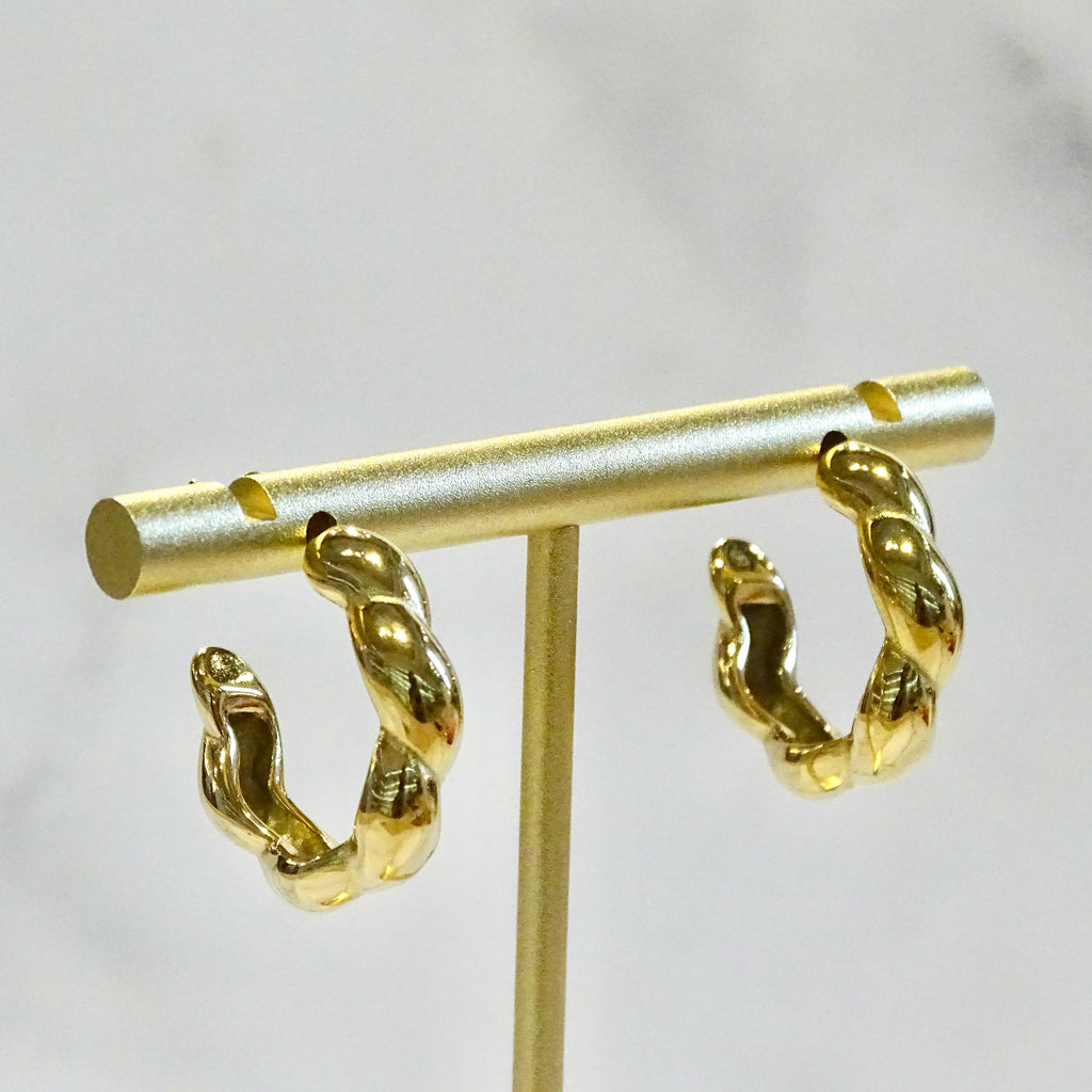 Arracadas Acero Inoxidable Bubble