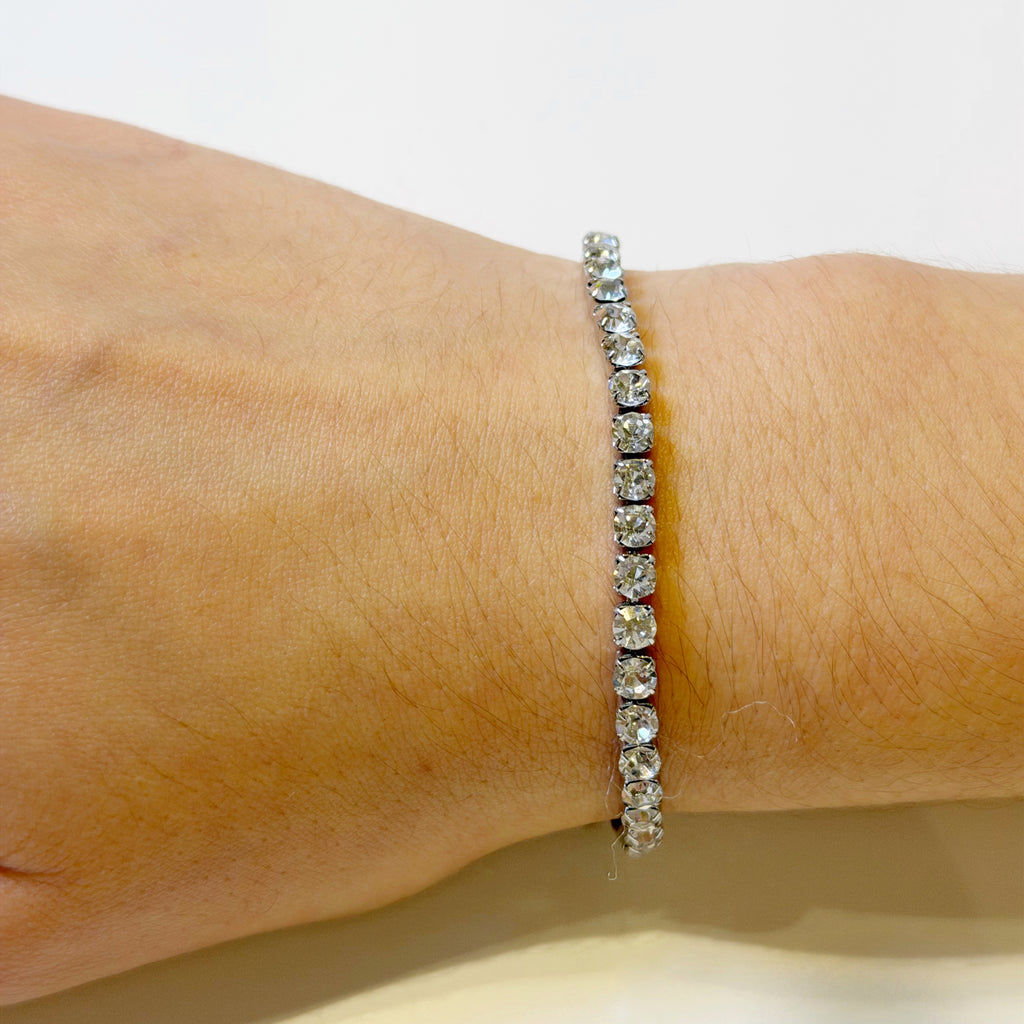 Pulsera Acero Inoxidable Tennis Mini