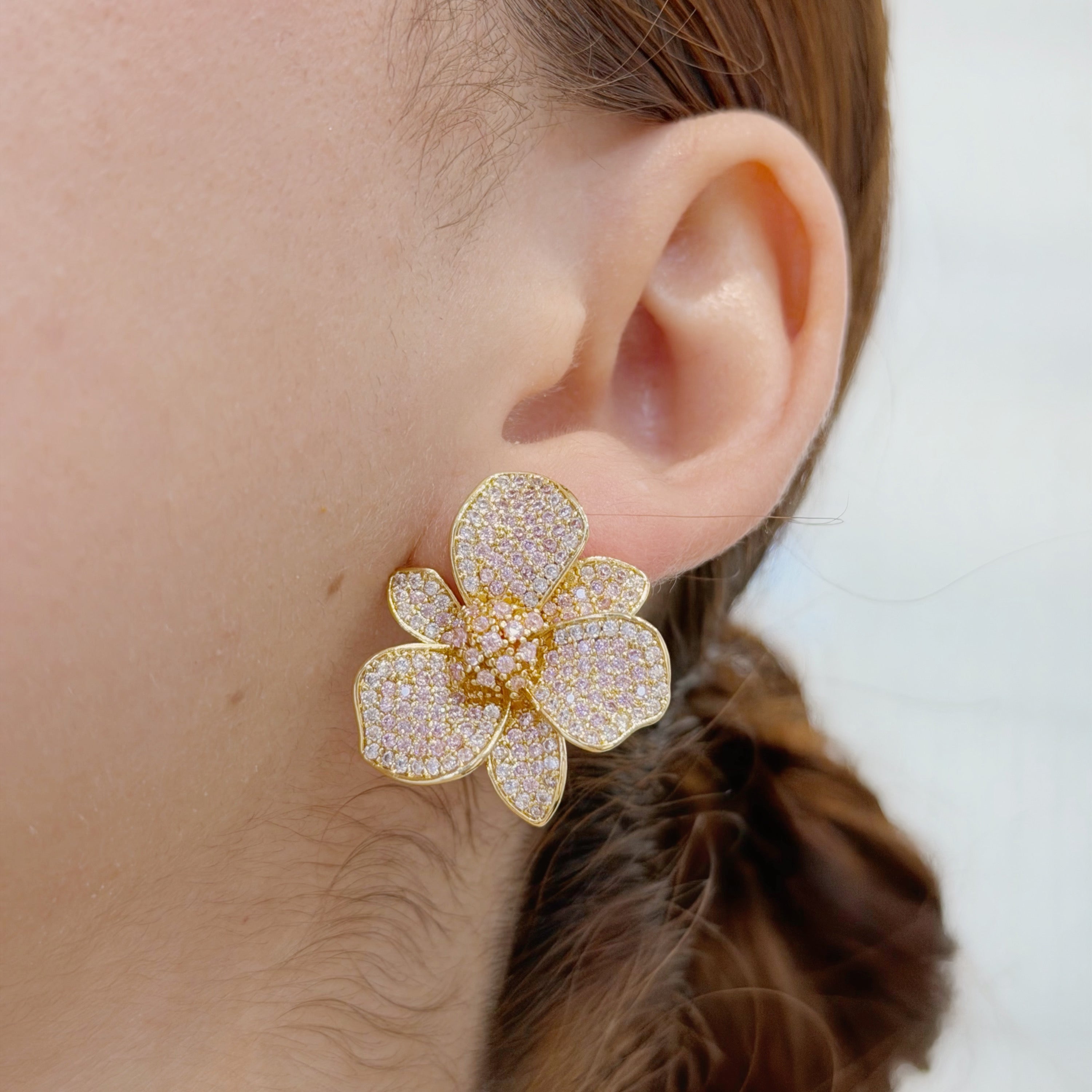 Aretes Rebecca Rosa