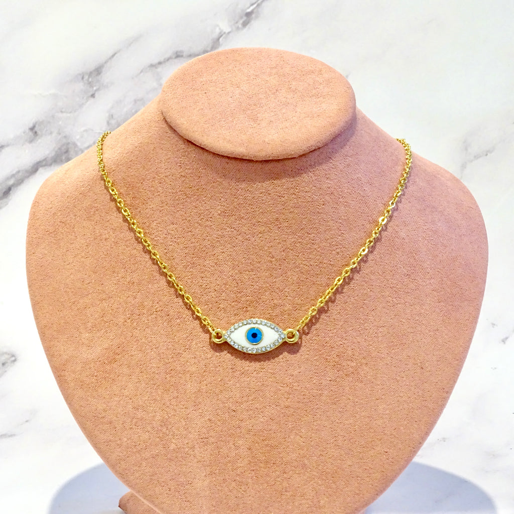 Collar Acero Inoxidable Ojo Turco