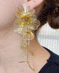 Aretes Statement Flores Fili