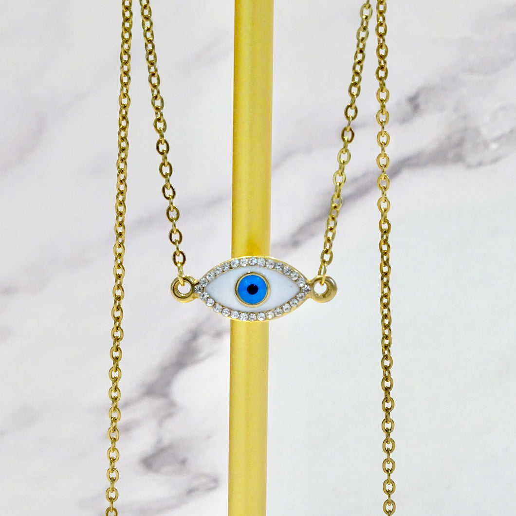 Collar Acero Inoxidable Ojo Turco