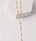Collar Acero Inoxidable 11 gotas con cristal