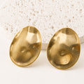 Aretes Acero Inoxidable Ovalados