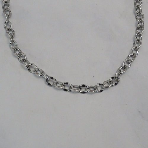 Collar Acero Inoxidable Eslabon Ceros
