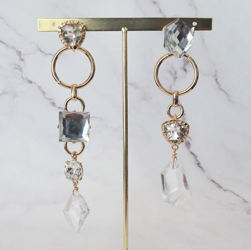 Aretes Statement Dorados Largos