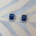 Aretes Adhara Azul