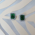 Aretes Adhara Verde