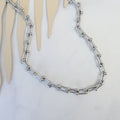 Collar Acero Inoxidable Eslabon Candado