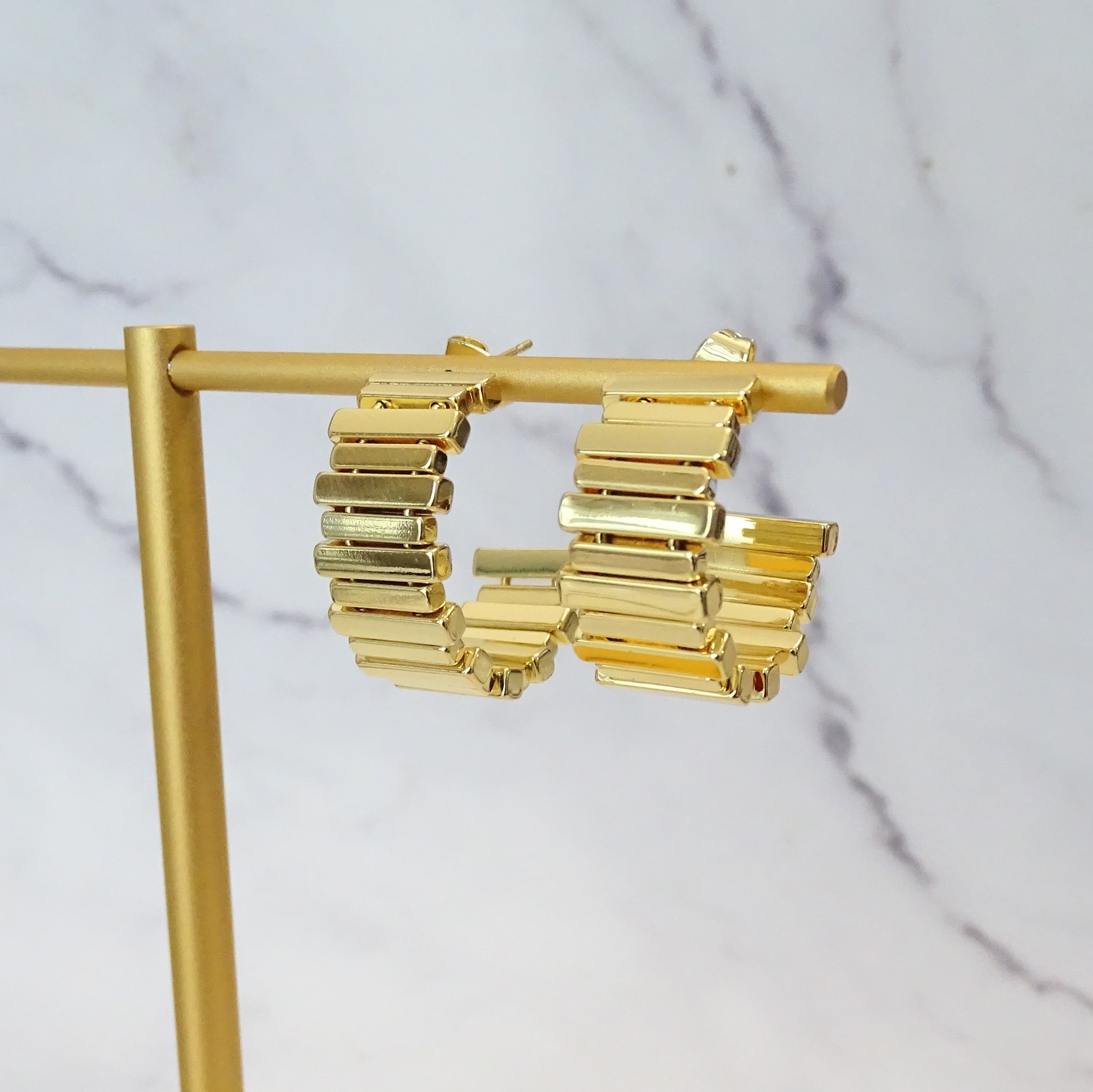 Arracadas Acero Inoxidables Barritas